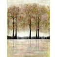 thumbnail image 3 of Charest, Doris 12x14 Black Modern Framed Museum Art Print Titled - Serene Forest, 3 of 5