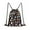 Black-3, variant on 13.5 x 16.5 Inch Halloween Pattern of Waterproof Drawstring Backpack with Shoe Compartment – Lightweight Dry Wet Separation Gym Bag for Men Women & Teens