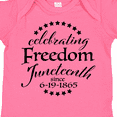thumbnail image 4 of Inktastic Celebrating Freedom Boys or Girls Baby Bodysuit, 4 of 5