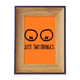 thumbnail image 1 of Sólo naranjas gracioso dibujo naranja Marco de imagen marco de escritorio, 1 of 4