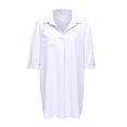 thumbnail image 4 of AVAIL Women's Swimsuit Beach Cover Shirt Bikini Beachwear Bathing Suit Dress, 4 of 6