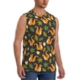 thumbnail image 2 of Kdxio Forest Squirrel for Men's Muscle T-shirt,Sleeveless for Workout Running Athletic Gym Lounge Casual, 2 of 7