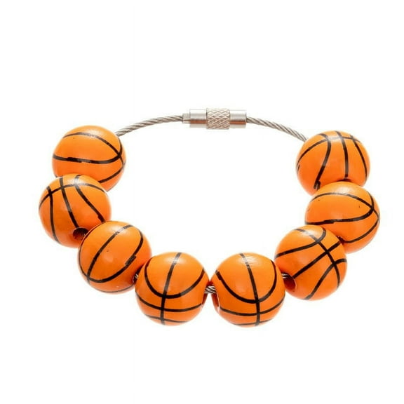 TERGAYEE Beach Bag Softball Pendant Football Basketball Softball Pendant Stylish Design for Decorating Your Backpack or Keychain Beach Essentials