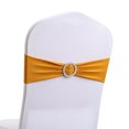 thumbnail image 1 of 20 piezas, fajas para sillas, lazos, funda elástica para silla, banda con hebilla deslizante para boda, fiesta, recepción, banquete, decoración Vhermosa, 1 of 5