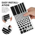 thumbnail image 3 of OFFIGAM Black PVC LED Light Blocking Stickers for Routers, TVs, and Home Electronics Use, 3 of 8