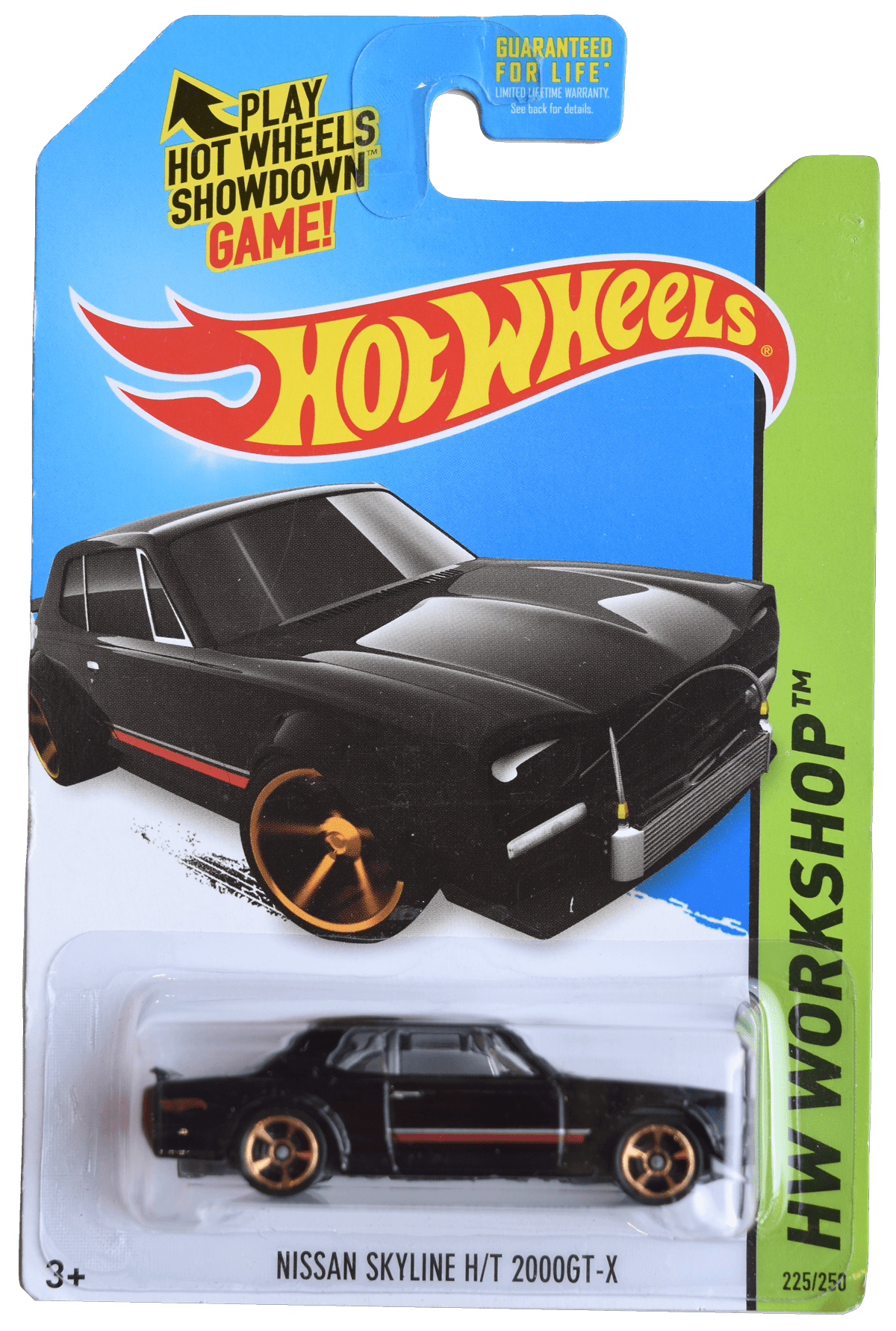 Hot Wheels 1999 Nissan Skyline GT-R (R34) Pullback Speeders Night