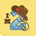 thumbnail image 4 of Inktastic 2nd Birthday Cowboy I'm 2 Two Year Old Boys or Girls Baby Bib, 4 of 4