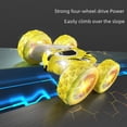 thumbnail image 3 of Camión volquete de juguete con deformación por interferencias y resistente a caídas para niños con control remoto y tracción en las cuatro ruedas, coche de doble cara para acrobacias, 3 of 3
