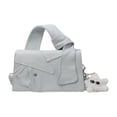 thumbnail image 1 of Bolso vaquero para mujer, moderno y elegante bolso cruzado para el trabajo o la fiesta. blanco, 1 of 9