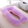 thumbnail image 5 of Cotton Pillowcase for U-Shaped Maternitys Pillow Washable Comfy Pillow Cover for Side Sleeper Pillow, 5 of 5