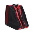 thumbnail image 1 of Bolsa para patines en línea, bolsa para patines portátil, bolsa para patinaje sobre hielo, funda de transporte para patines de 3 capas, portador para Rojo, 1 of 8