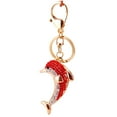 thumbnail image 1 of New Diamond Inlaid With Marine Life Lovely And Interesting Key Chain Package Car, 1 of 8