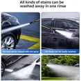 thumbnail image 5 of Heavy Duty Garden Hose Nozzle - High Pressure Power Washer Jet Nozzle with Brass Connector, Metal Water Hose Sprayer Attachment for Car Washing, Driveway Cleaning & Yard Watering (3PCS), 5 of 11