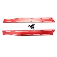 thumbnail image 1 of Ounissouiy Pedales de colisión lateral RCGOFFLOW, pieza de coche RC, pedales de colisión lateral mecanizados CNC para camiones monstruo 1/7 Kits de construcción modelo Rojo, 1 of 6