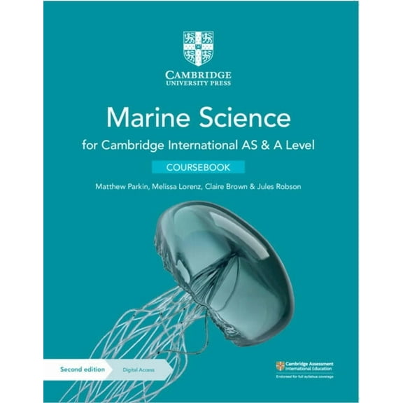 Cambridge International as & a Level Marine Science Coursebook with Digital Access (2 Years), (Paperback)