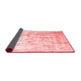 thumbnail image 2 of Ahgly Company Indoor Round Abstract Red Contemporary Area Rugs, 4' Round, 2 of 4