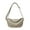 Khaki, variant on FENOHREFE Women Casual Shoulder Bag Solid Color Messengers Bag PU Leather Crossbody Bag Simple Dumpling Bag for Daily Travel Work