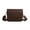 Brown, variant on Women Shoulder Bag Green PU Leather Crossbody Bag Small Square Purse Fashion Casual Tote Handbag for Daily Use