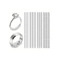 thumbnail image 2 of 4pcs/Pack 4 Sizes Ring Size Adjuster For Loose Rings Jewelry Sizer Mandrel For Making Jewelry Guard, Spacer, Sizer, Fitter Spiral Silicone Tightener Set, 2 of 5