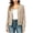 Khaki, variant on Womens Zip Up Jacket with Pocket, Long Sleeve Fall Casual Clothes with Thumb Hole Lightweight Outerwear Coat