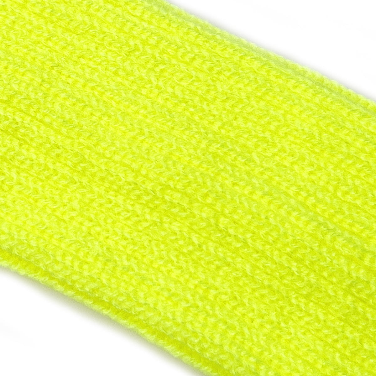 Wrapables 80's Style Neon Fluorescent Ribbed Leg Warmers, Yellow