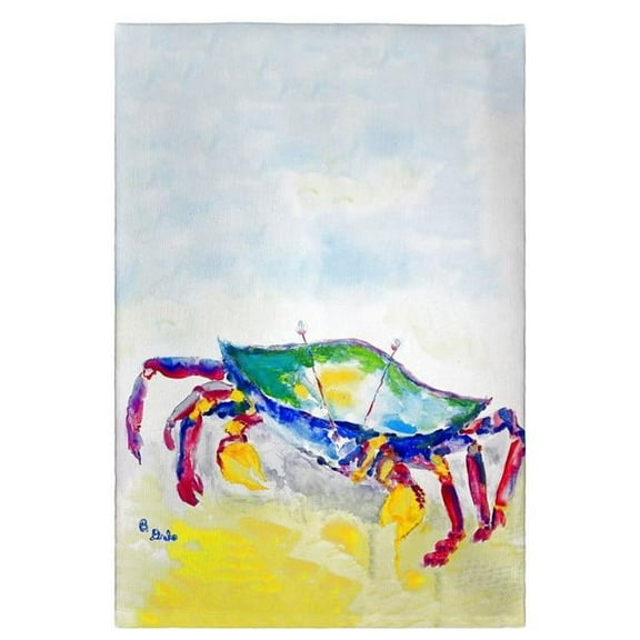 Betsy Drake GT896 Crawling Crab Guest Towel