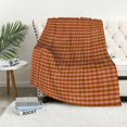 thumbnail image 1 of Manta de rodilla a cuadros para sofá, colcha cálida de invierno, decoración de líneas simples, manta cálida a cuadros, plantas nórdicas, suave y peluda, 1 of 4