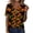 A04-Multicolor, variant on Halloween T Shirts for Women V Neck Short Length Sleeve Tops Short Sleeve Style Tops for Fall Season