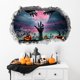 thumbnail image 3 of Pegatinas de pared de Halloween 3D, pegatinas de pared de Halloween con diseño de mano fantasma, decoraciones de pared extraíbles de Halloween para dormitorio, pegatinas de ventana de Halloween para v, 3 of 5