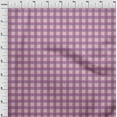 thumbnail image 4 of oneOone Rayon Light Pink Fabric Check Craft Projects Decor Fabric Printed By The Yard 56 Inch Wide, 4 of 4