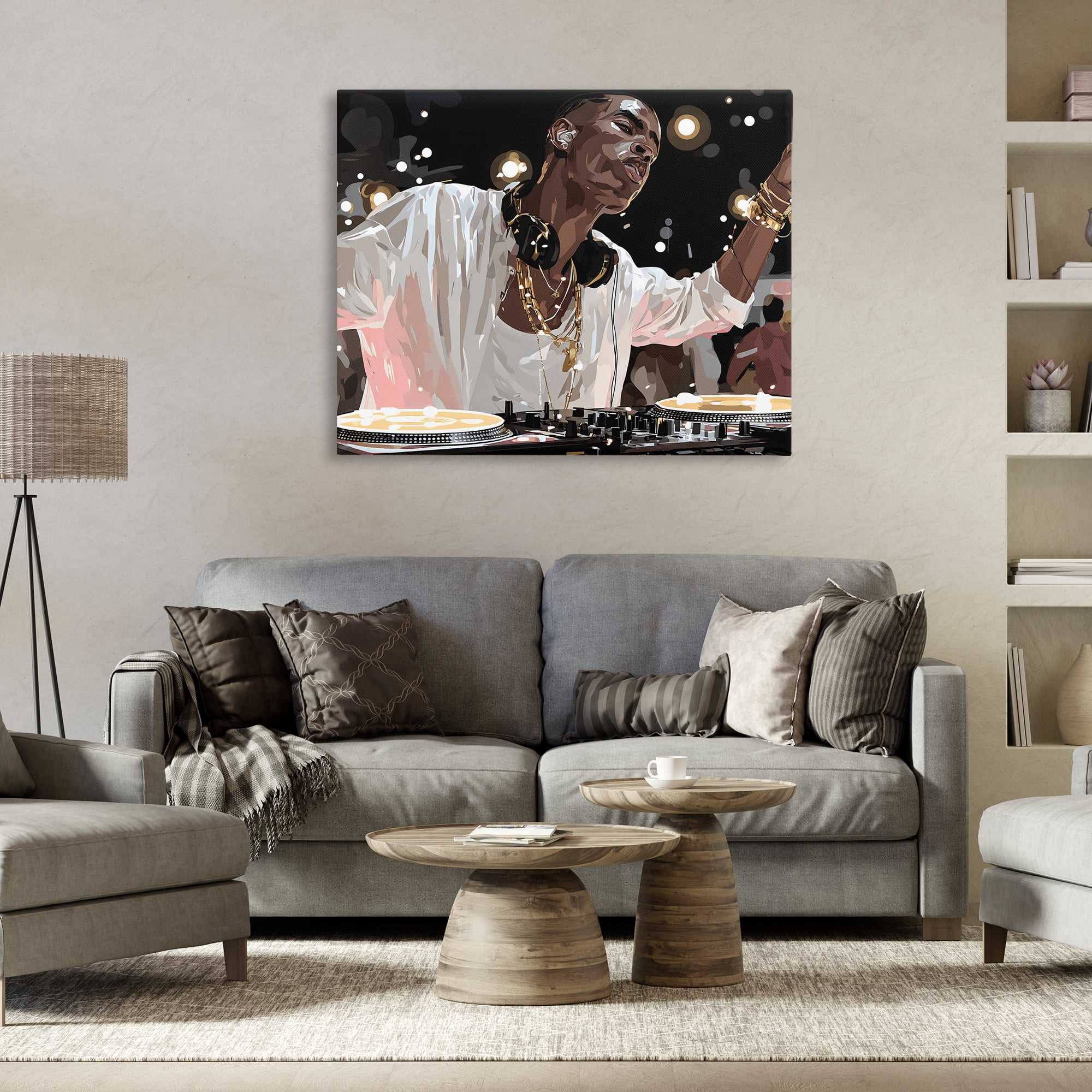 Stupell Industries Music In His Soul Canvas Wall Art, design by Franklyn Gregory