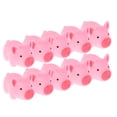 thumbnail image 1 of EeaseMX Juguete de baño de goma de cerdo de 10 piezas para niños y bebés, 1 of 7