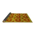 thumbnail image 2 of Ahgly Company Indoor Rectangle Abstract Yellow Modern Area Rugs, 5' x 8', 2 of 4