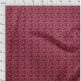 thumbnail image 3 of oneOone Cotton Flex Fabric Leaves Block Printed Fabric 1 Yard 40 Inch Wide, 3 of 4