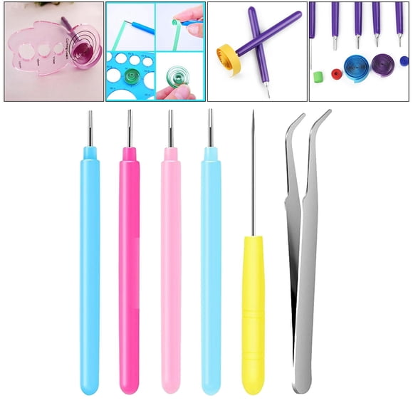 Herramientas de filigrana de papel BLESIY Set de 6 piezas para principiantes