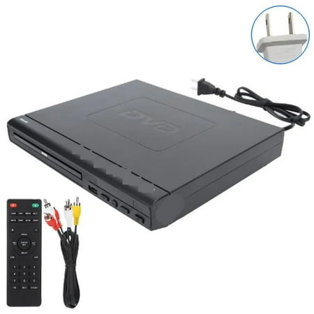 DVD225 Mini DVD Player with HD and RCA Cable 1080P USB Portable CD Player Home Travel ,Easy to Operate