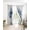 Blue, variant on Blue Tulip Blackout Curtains 45 Inches Long for Bedroom, Abstract Flower Country Farm Floral White Thermal Insulated Room Darkening Black Out Window Curtain Panels Grommet Drapes for Living Room