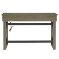 Weston Home Dallas Lift Top Desk, Grey