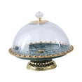 thumbnail image 1 of pitrice European Style Ceramic Cake Stand Fruit Rack Serving Tray for Snack Green, 1 of 9