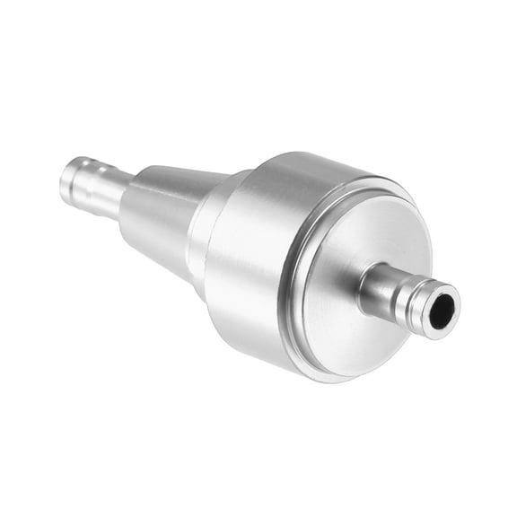 Unique Bargains Universal Gas Inline Fuel Filter 6mm OD Gasoline Filter for Small Engines Bike ATV UTV Silver Tone