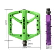 thumbnail image 2 of Pedales de MTB planos ultraligeros MEROCA Pedal de bicicleta de nailon Pedales de plataforma para bi MEROCA Pedal de bicicleta, 2 of 5