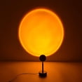 thumbnail image 1 of Sunset Lamp, Projector Sunset Light LED Projection Night Light 180 Degree Rotation Romantic Rainbow Light USB Charging for Photography Party Home Living Room Bedroom Decor, Sunset Red, 1 of 5