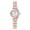 Rose gold, variant on BS New Style Watch Full Diamond Ins Style Small Just with Light Luxury Women's Watch Quartz Watch Popular Fashion