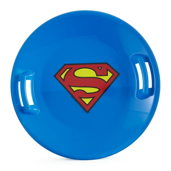 Slippery Racer Downhill Pro Superman Plastic Saucer Disc Snow Sled Slider