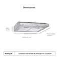 thumbnail image 2 of Campana Extractora Para Pared 50 cm Eurogar EU50CA, 2 of 7