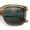 Beige - Green, variant on Gentlemanly Polarized Horn Rim Hipster Plastic Refined Fashion Sunglasses Beige - Green