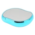 thumbnail image 2 of Borrador para quitar el vello, herramienta de eliminación portátil, segura e indolora, borrador físico lavable para el vello, color azul, 2 of 15