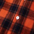thumbnail image 4 of SCSAlgin Hoodies for Men Fashion Long Sleeve Plaid Button Shirts Jacket With Hood Casual Stylish Drawstring Sweatshirts 2024, 4 of 7