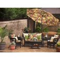 thumbnail image 2 of Pillow Perfect 571829 Clemens Noir Over-sized Rectangular Throw Pillow - Set of 2, 2 of 3