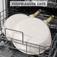 thumbnail image 5 of GiPP Nonstick Deep Frying Pan 9.5 Inch Saute Pan with Lid,Easy to Clean,Compatible with All Stovetops,with Heat-Resistant Handle, 5 of 7